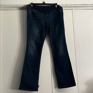 Classic Blue Maternity Jeans